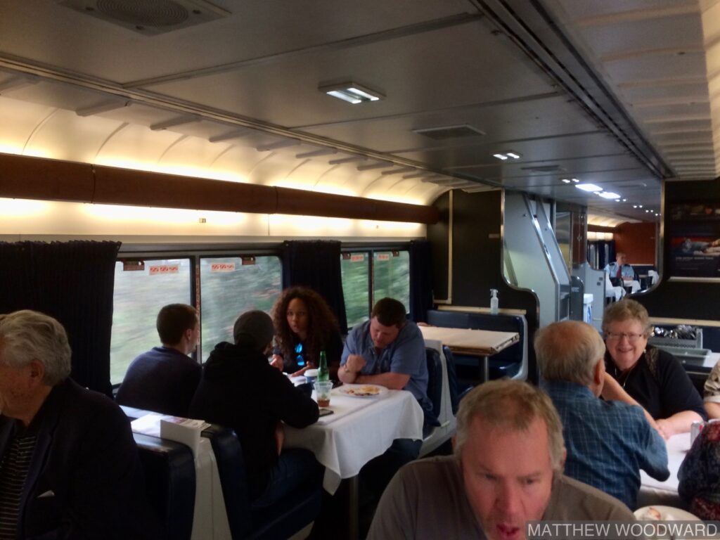 Amtrak Dining Car