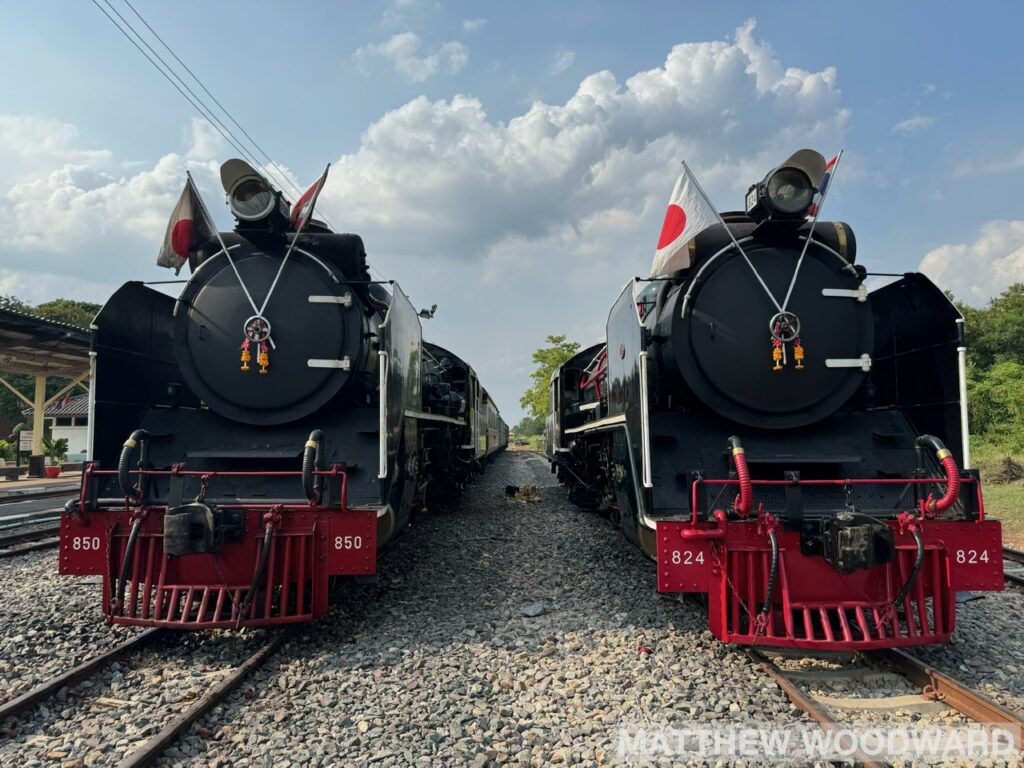 Steam Week on the river Kwai